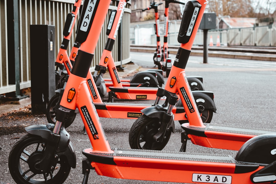 Photo electric urban scooters