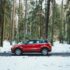 Photo winter fuel consumption car