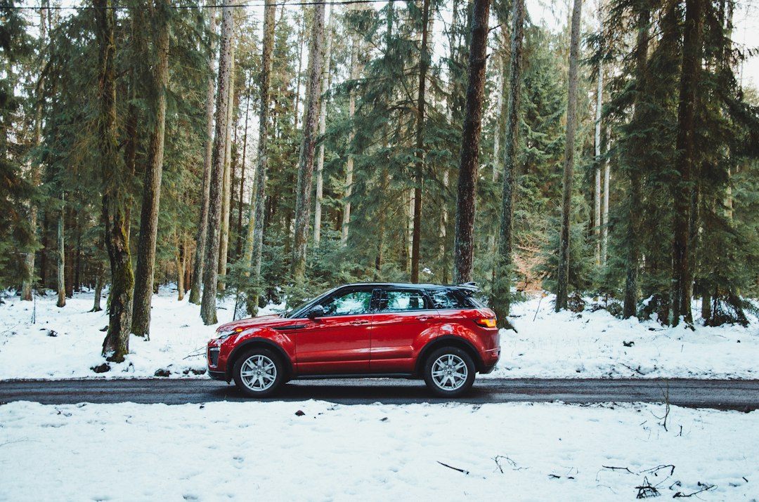 Photo winter fuel consumption car